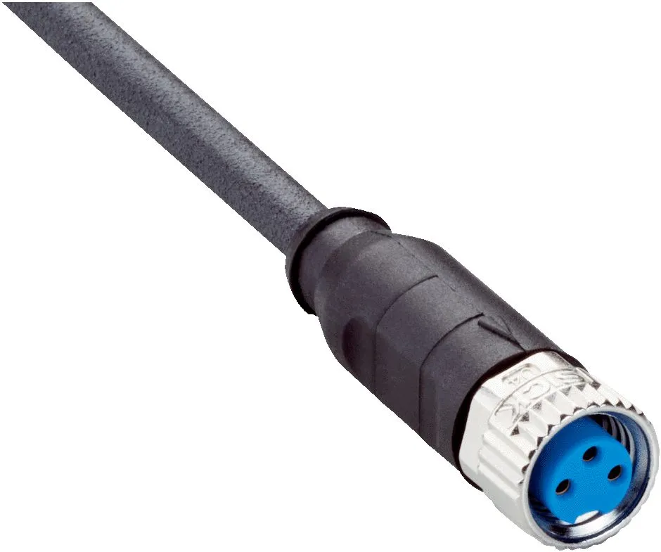 Cavo sensore/attuatore SICK 3 cond. M8 Femmina / Senza terminazione, Ø 4.1mm, L. 10m