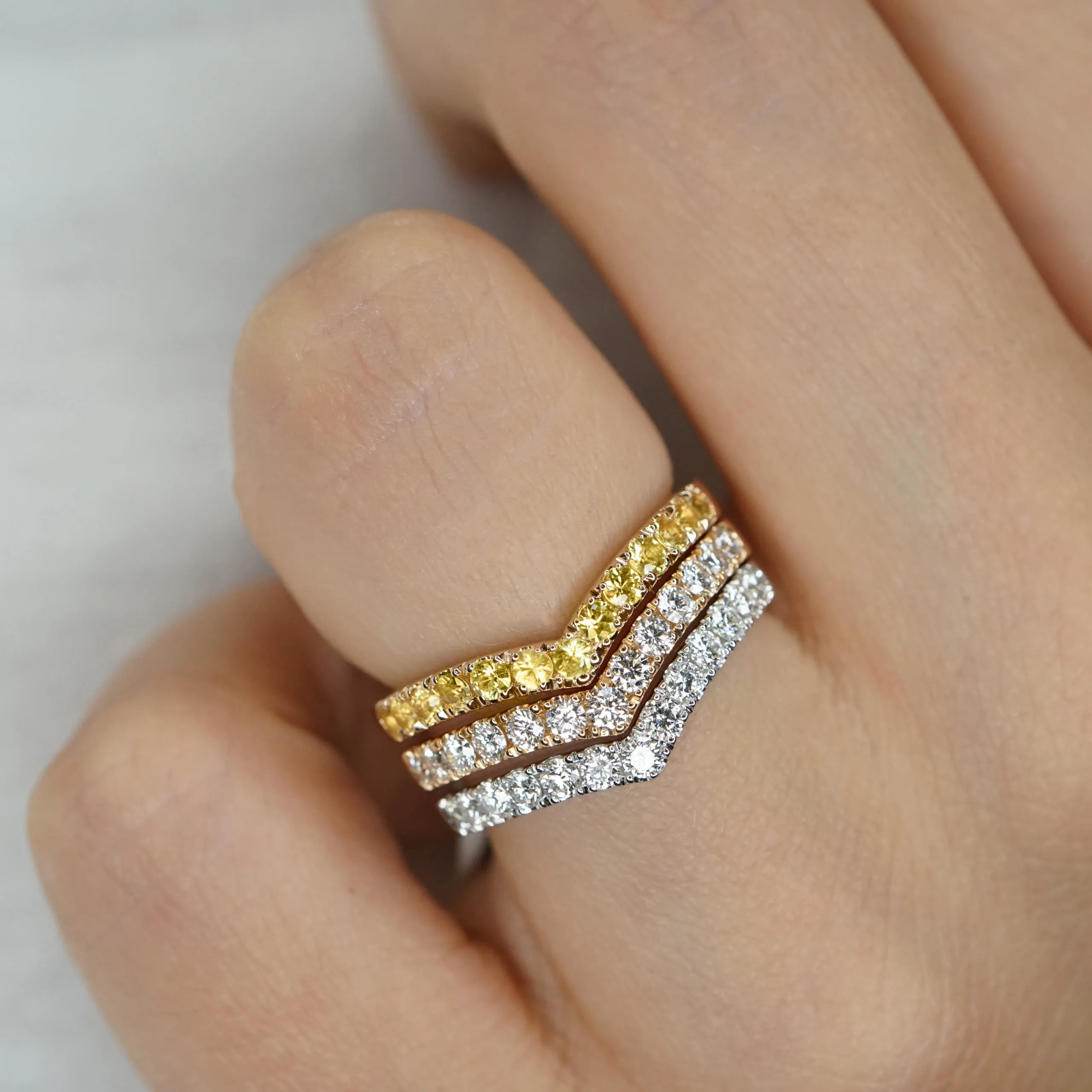 CRIVELLI – Chevron Ring