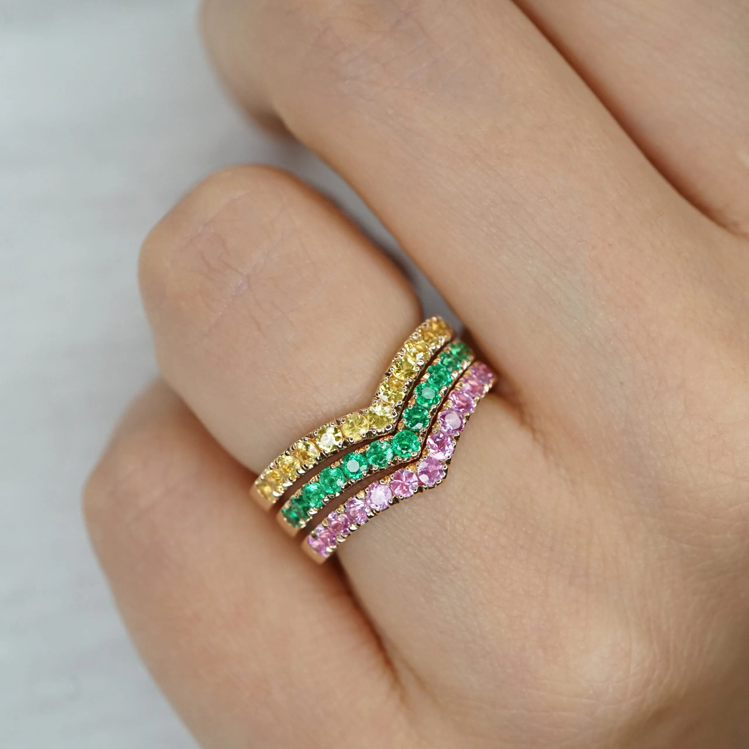 CRIVELLI – Chevron Ring