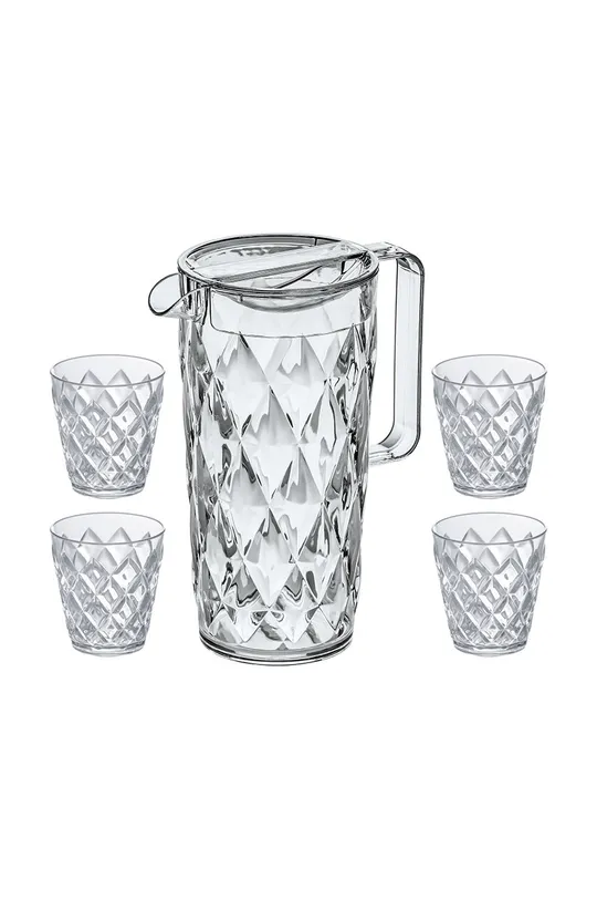 Koziol set brocca con 4 tazze