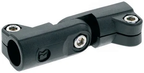 Morsetto di collegamento Rose+Krieger RK Light Tubular System in Nylon, per profili da 12-18 mm, Ø 12mm, L. 12mm