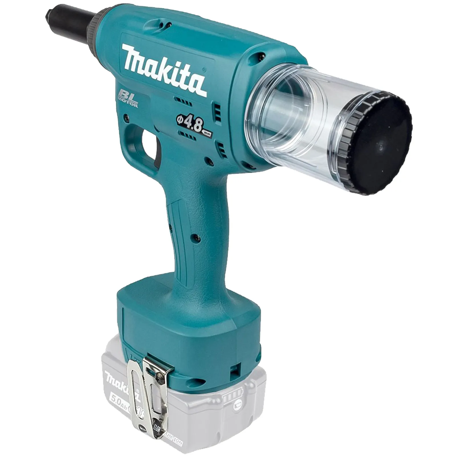 Rivettatrice a Batteria 18V MAKITA Kit MakPac Professionale 2,4 4,8mm DRV150RTJ