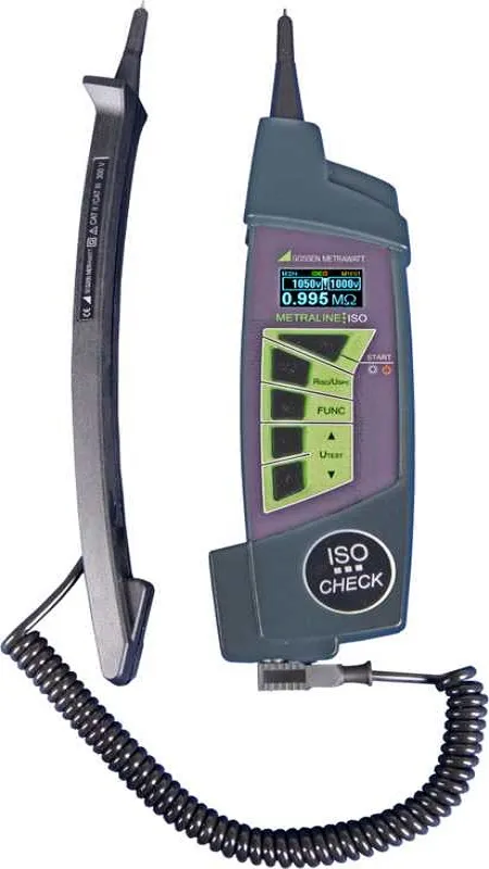 Tester d'isolamento Gossen Metrawatt M507C, 10V → 5000V, Cert. ISO